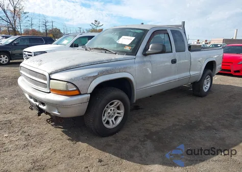 2003 Dodge Dakota Sport from USA, damaged, VIN 1D7HG32N43S138938